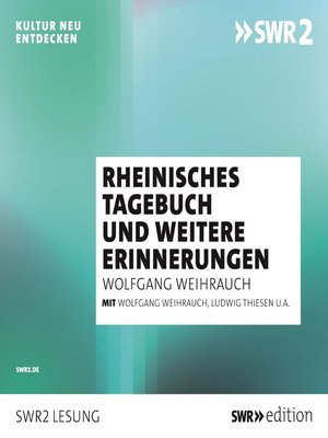 cover image of Rheinisches Tagebuch und andere Erinnerungen